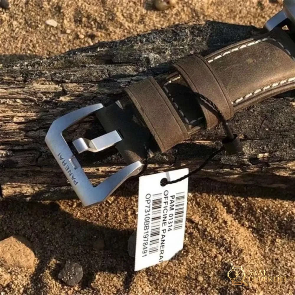 VS Factory Panerai 1314 «Beyaz Prens» minimalizm ruhlu kol saati - Fosfor ve Super-LumiNova Gece Görünümü