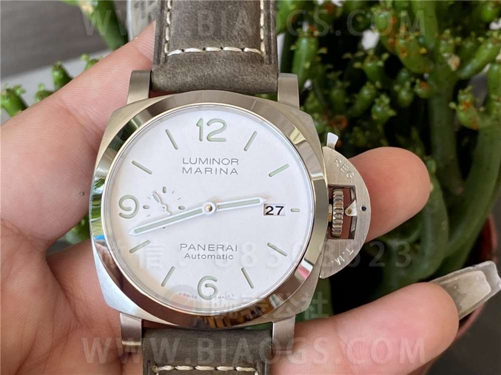 VS Factory Panerai 1314 «Beyaz Prens» minimalizm ruhlu kol saati — 10. fotoğraf