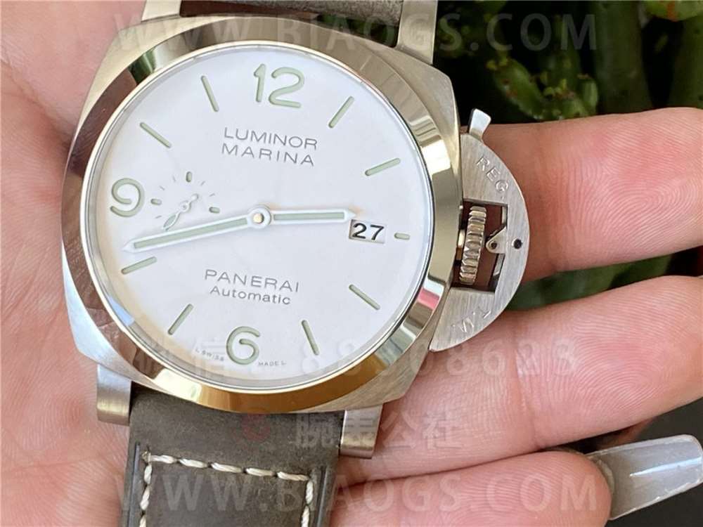 VS Factory Panerai 1314 «Beyaz Prens» minimalizm ruhlu kol saati — 11. fotoğraf