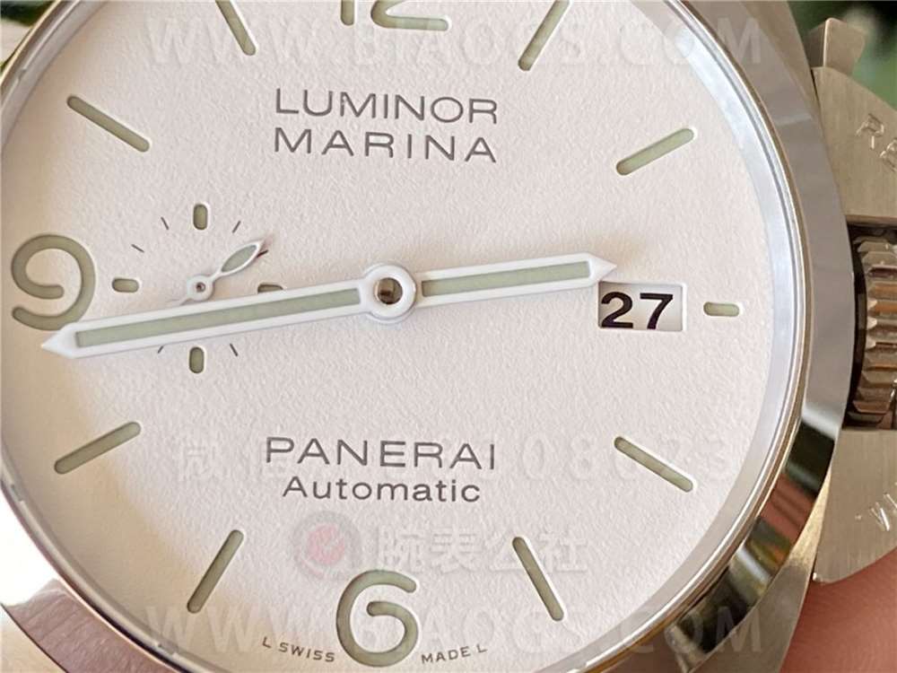 VS Factory Panerai 1314 «Beyaz Prens» minimalizm ruhlu kol saati — 14. fotoğraf