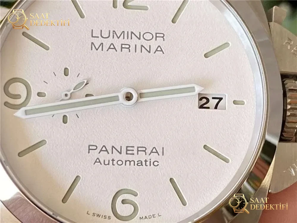 VS Factory Panerai 1314 «Beyaz Prens» minimalizm ruhlu kol saati - Tepe Koruması ve Ayar Fonksiyonu