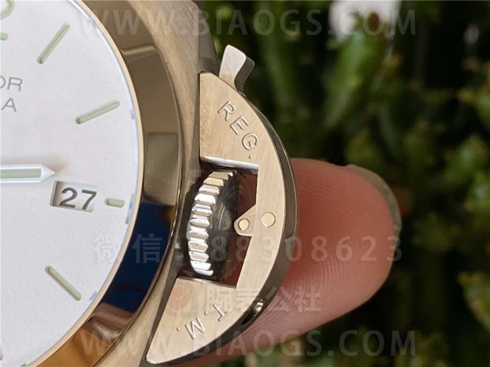 VS Factory Panerai 1314 «Beyaz Prens» minimalizm ruhlu kol saati — 15. fotoğraf