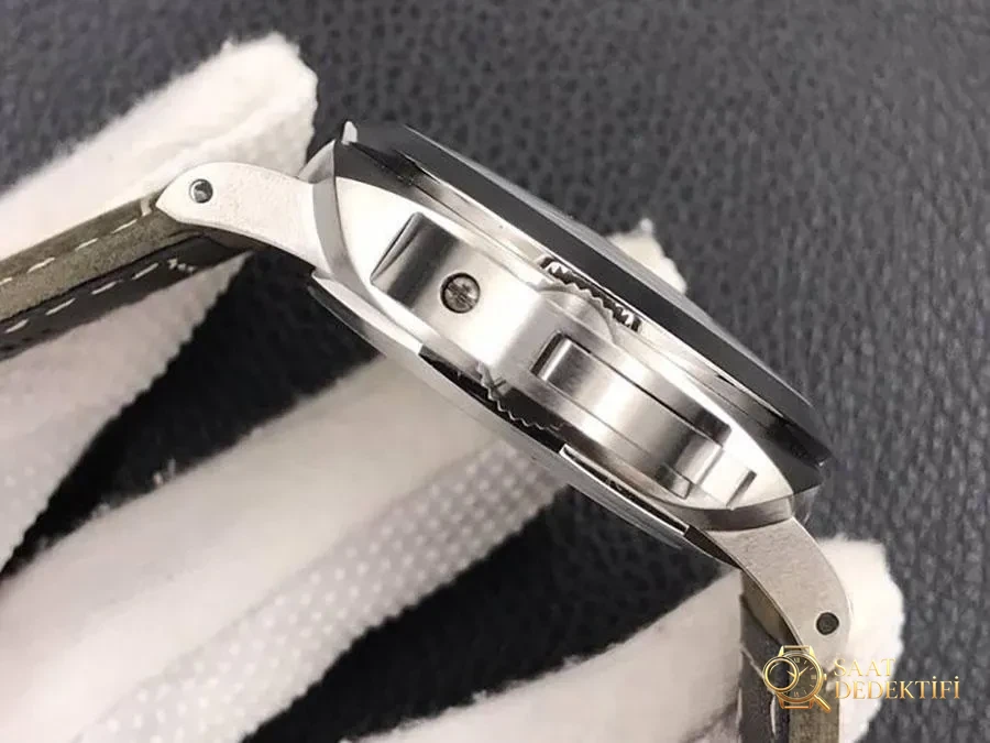 VS Factory Panerai 1314 Beyaz Prens replika saat nasıl - VS Panerai saat - Kasa Profili ve Kurma Kolu İncelemesi