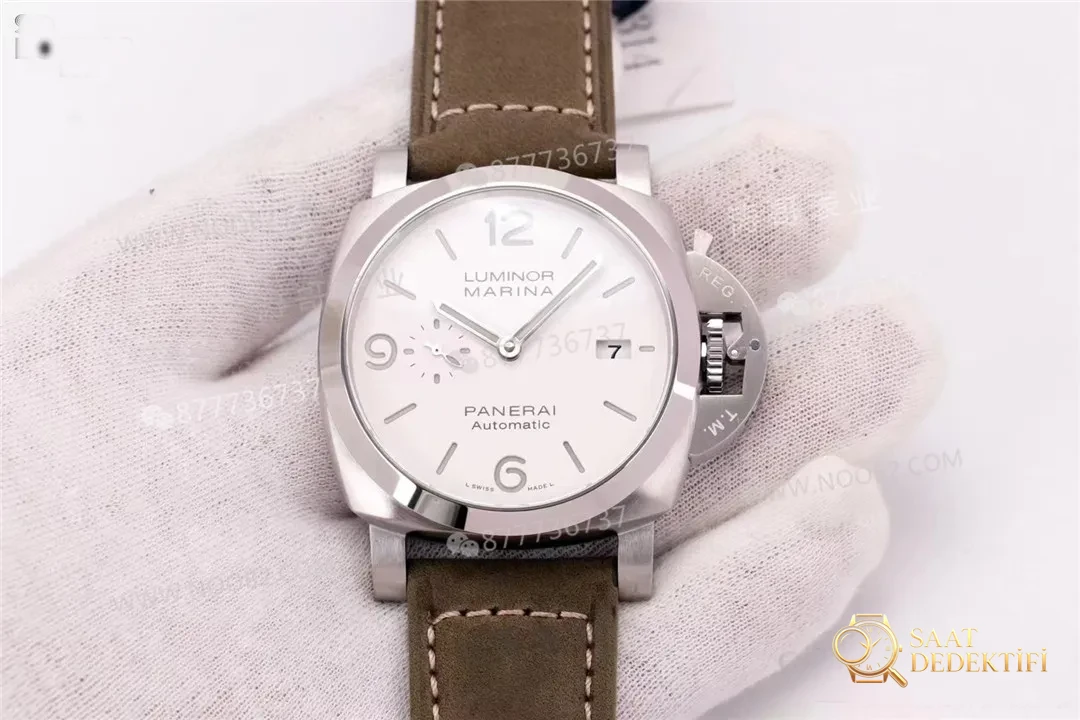 VS Factory Panerai 1314 V2 güncellenmiş, orijinaline uygun akrep ve yelkovanla artık ilk bakışta belli olmuyor - Kadran Detayı ve Bezel İşçiliği