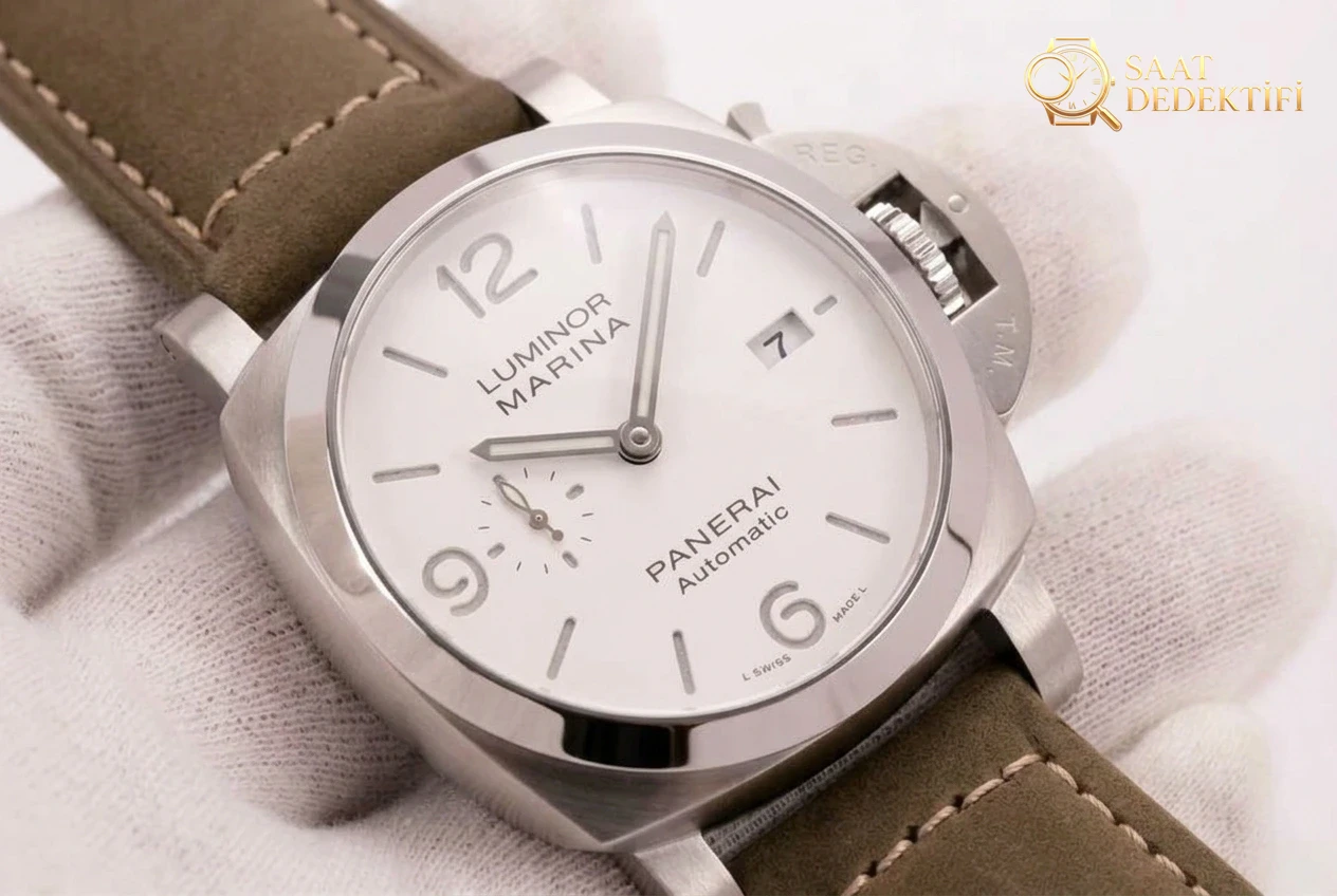VS Factory Panerai 1314 V2 güncellenmiş, orijinaline uygun akrep ve yelkovanla artık ilk bakışta belli olmuyor - Arka Kapak ve Mekanizma Detayı