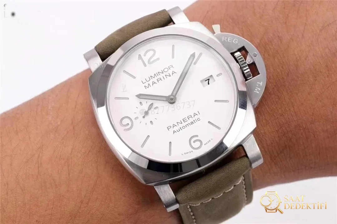 VS Factory Panerai 1314 V2 güncellenmiş, orijinaline uygun akrep ve yelkovanla artık ilk bakışta belli olmuyor - Mekanizma Zemberek ve Balans Detayı