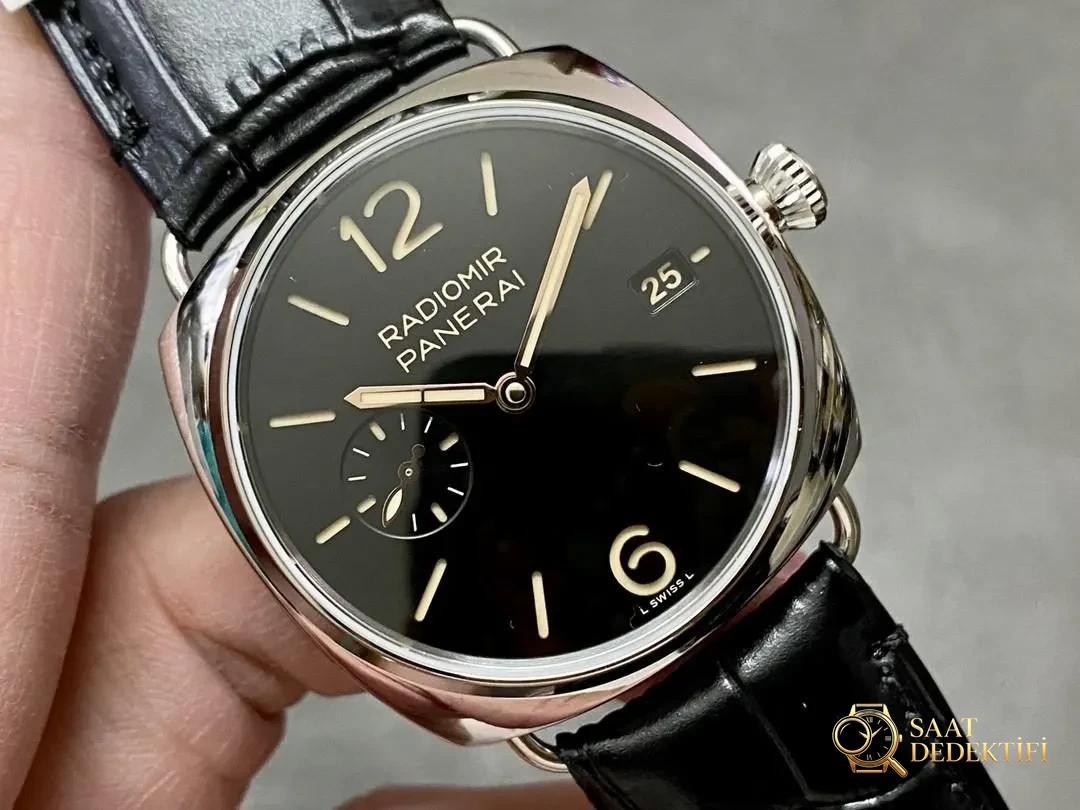 VS Factory Panerai 1386, 1294, 1292: P900 mekanizmalı, köprüsüz 40 mm kasa işçilik incelemesi - Fosfor ve Super-LumiNova Gece Görünümü