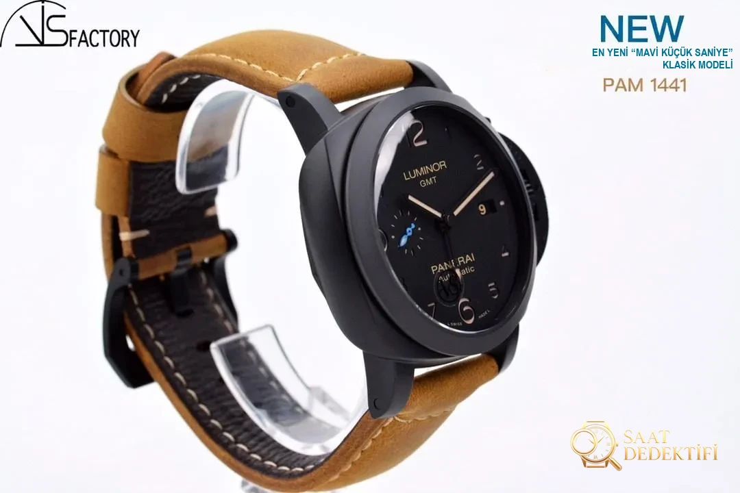 VS Factory Panerai 1441 GMT yeni ürünle senkron kapalı kasa arkası versiyonu mu? - Klips Kilidi ve Lazer Damgalar