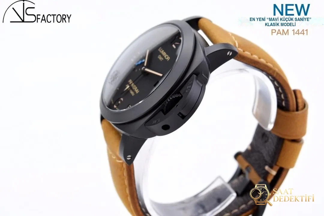 VS Factory Panerai 1441 Mavi Saniye İbreli Kol Saati İncelemesi - Makro Kadran ve İndeks İşçiliği
