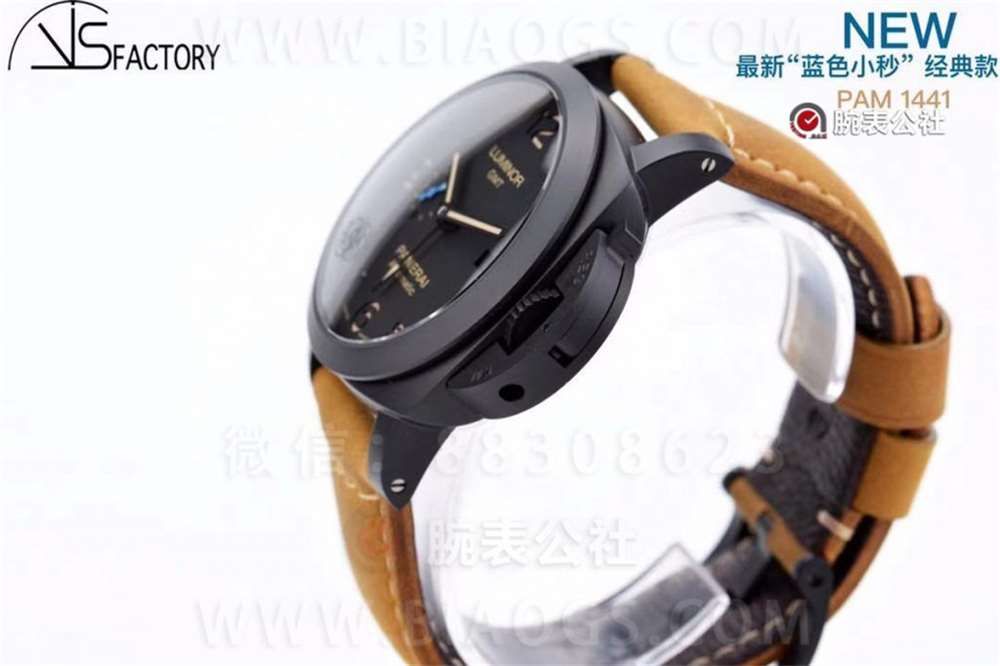 VS Factory Panerai 1441 «Seramik» En Yeni Mavi Küçük Saniye Klasik Model — 6. fotoğraf