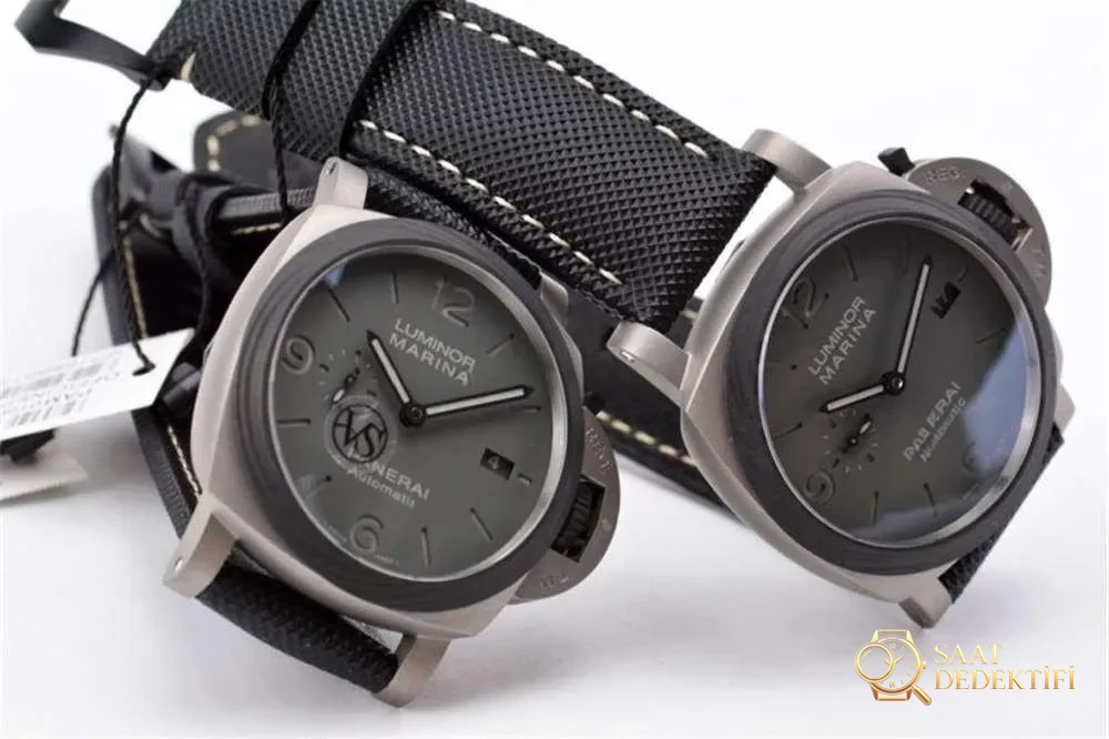 VS Factory Panerai 1662 «Kumlanmış Titanyum Kasa» 44 mm Duman Grisi Kadranlı Saat Detaylı İncelemesi - Mekanizma Zemberek ve Balans Detayı
