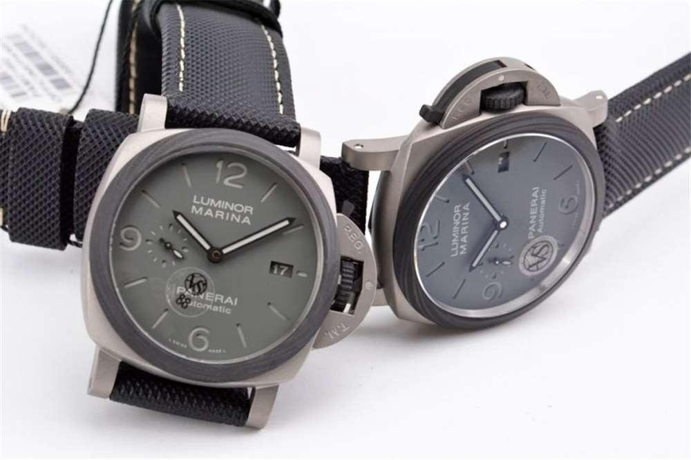 VS Factory Panerai 1662 «Kumlanmış Titanyum Kasa» 44 mm Duman Grisi Kadranlı Saat Detaylı İncelemesi — 12. fotoğraf