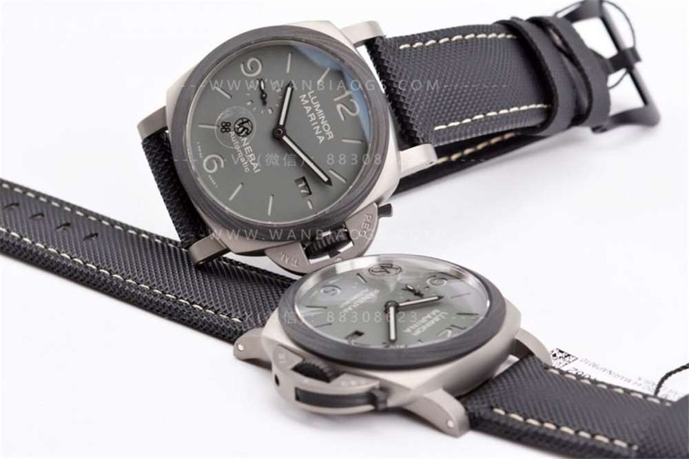 VS Factory Panerai 1662 «Kumlanmış Titanyum Kasa» 44 mm Duman Grisi Kadranlı Saat Detaylı İncelemesi — 14. fotoğraf