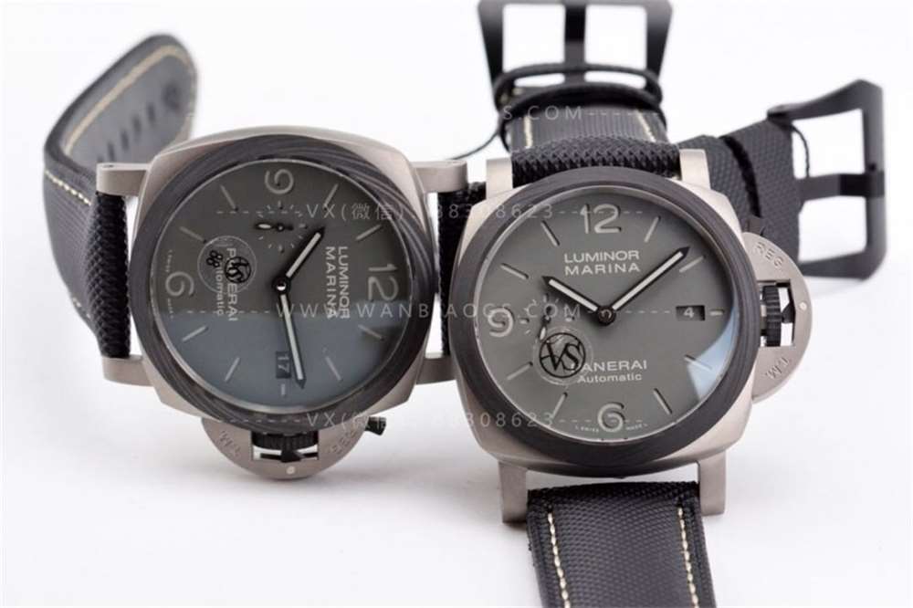 VS Factory Panerai 1662 «Kumlanmış Titanyum Kasa» 44 mm Duman Grisi Kadranlı Saat Detaylı İncelemesi — 15. fotoğraf