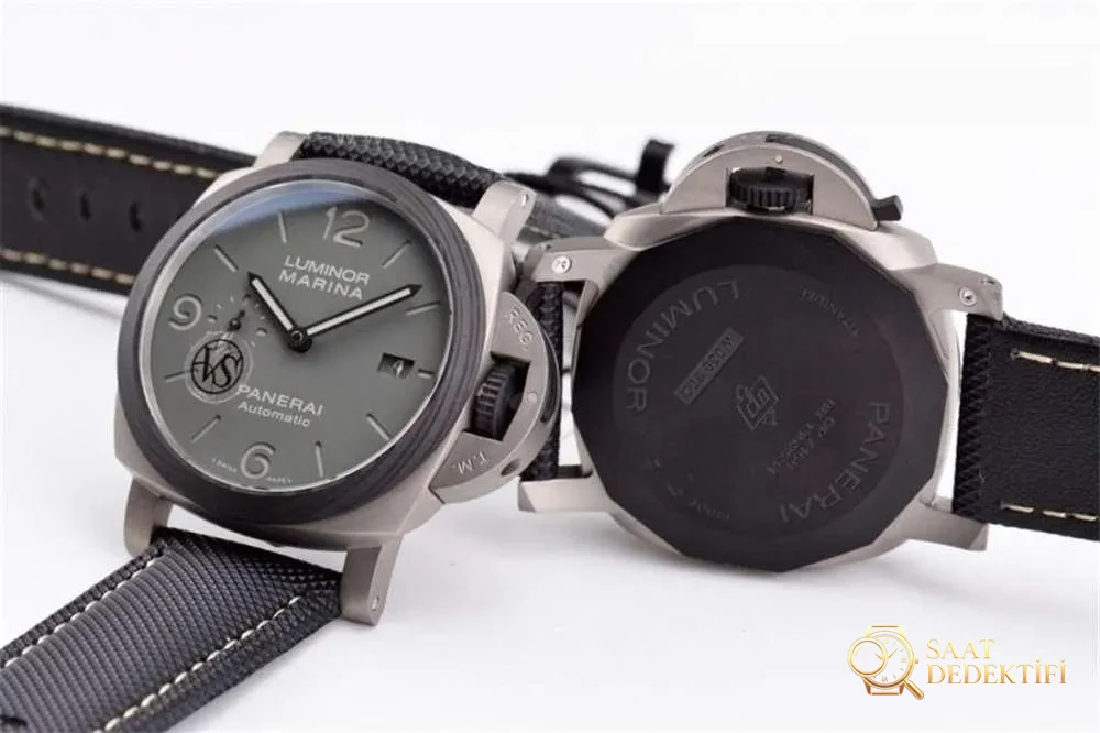VS Factory Panerai 1662 «Kumlanmış Titanyum Kasa» 44 mm Duman Grisi Kadranlı Saat Detaylı İncelemesi - Toka İçi Mikro Ayar Mekanizması
