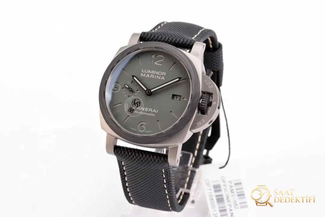 VS Factory Panerai 1662 sessiz ama iddialı gri kadran - Kadran Detayı ve Bezel İşçiliği