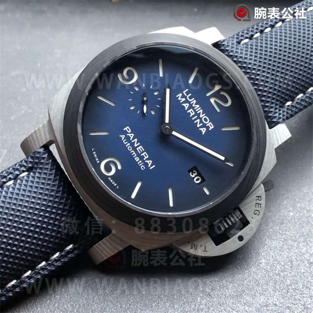 VS Factory Panerai 1663 «Fibratech Karbon Fiber Malzeme» Dumanlı Mavi Kadran İlk İnceleme — 3. fotoğraf