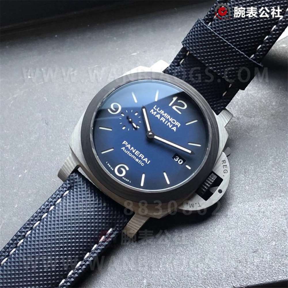 VS Factory Panerai 1663 «Fibratech Karbon Fiber Malzeme» Dumanlı Mavi Kadran İlk İnceleme — 12. fotoğraf