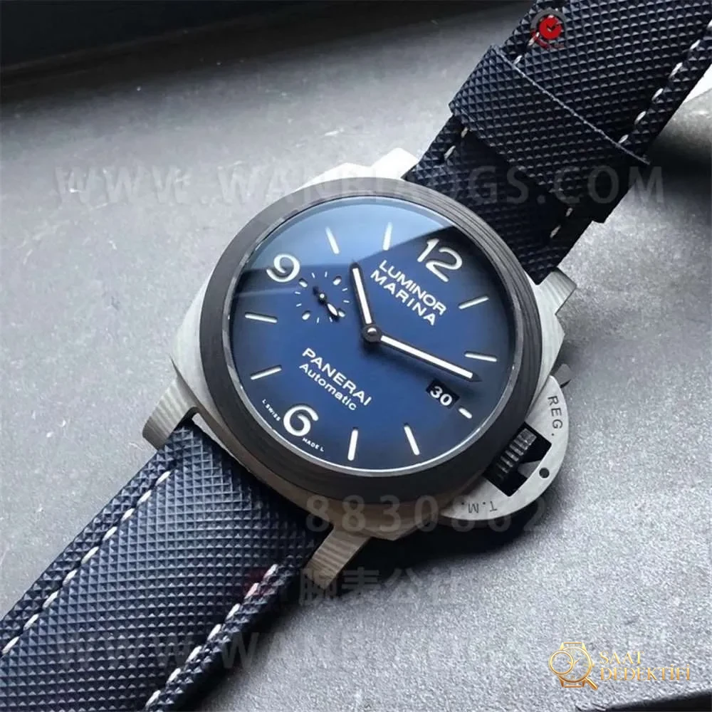 VS Factory Panerai 1663 «Fibratech Karbon Fiber Malzeme» Dumanlı Mavi Kadran İlk İnceleme - Genel Açı ve Estetik Duruş