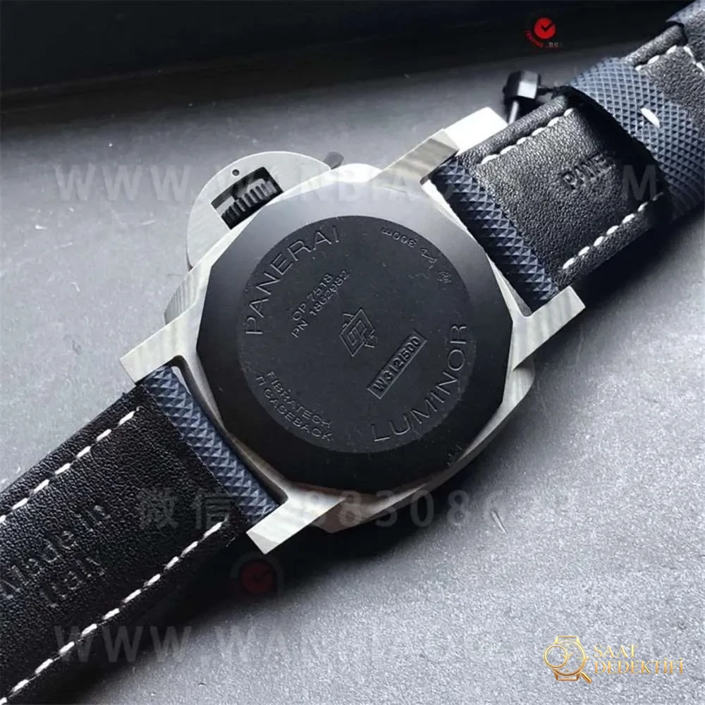 VS Factory Panerai 1663 «Fibratech Karbon Fiber Malzeme» Dumanlı Mavi Kadran İlk İnceleme - Kadran İbreleri ve Saniye Akışı