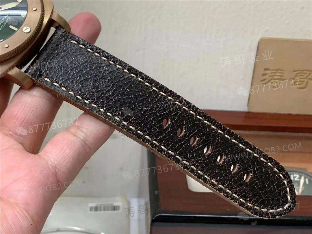 VS Factory Panerai 382 Bronz ilk bakışta replika belli olur mu? Sert erkeğin saati — 13. fotoğraf