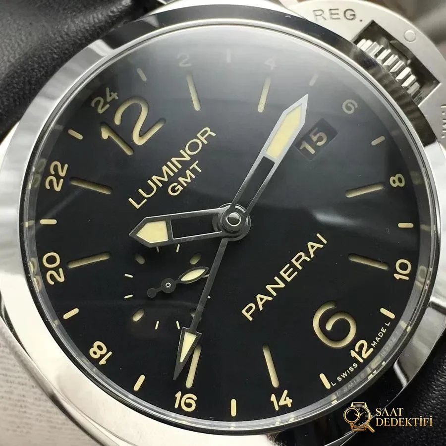 VS Factory Panerai 531 GMT çift zaman dilimi saat incelemesi - Kasa Profili ve Kurma Kolu İncelemesi