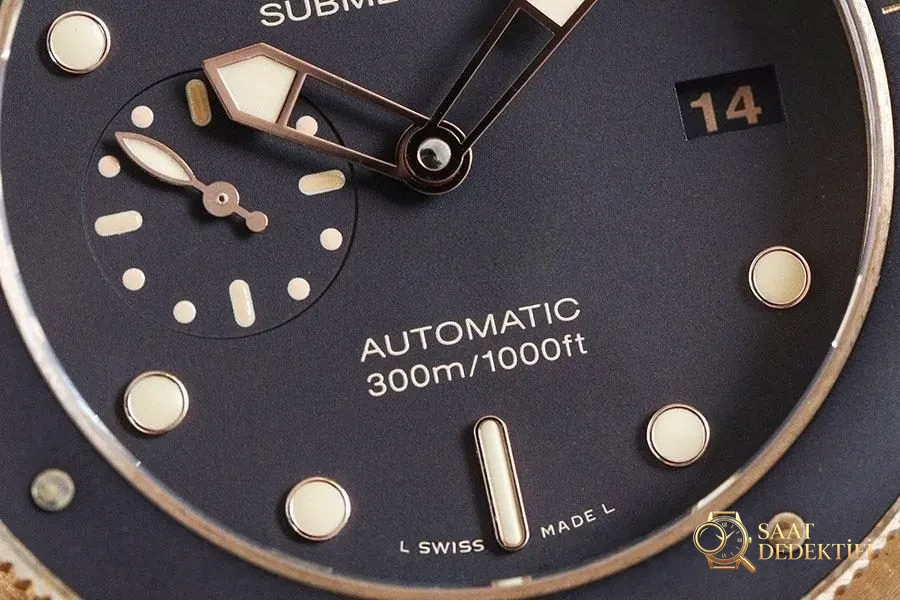 VS Factory Panerai 968 Replika Kol Saati - VS Watch - Makro Kadran ve İndeks İşçiliği