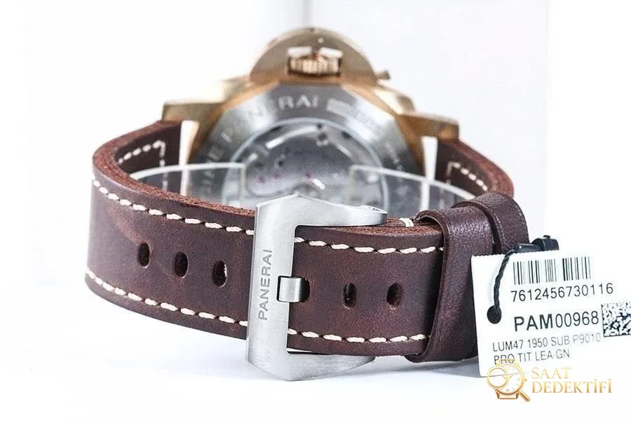 VS Factory Panerai 968 Replika Kol Saati - VS Watch - Bilezik Bakla Ayrımı ve Pim Yapısı
