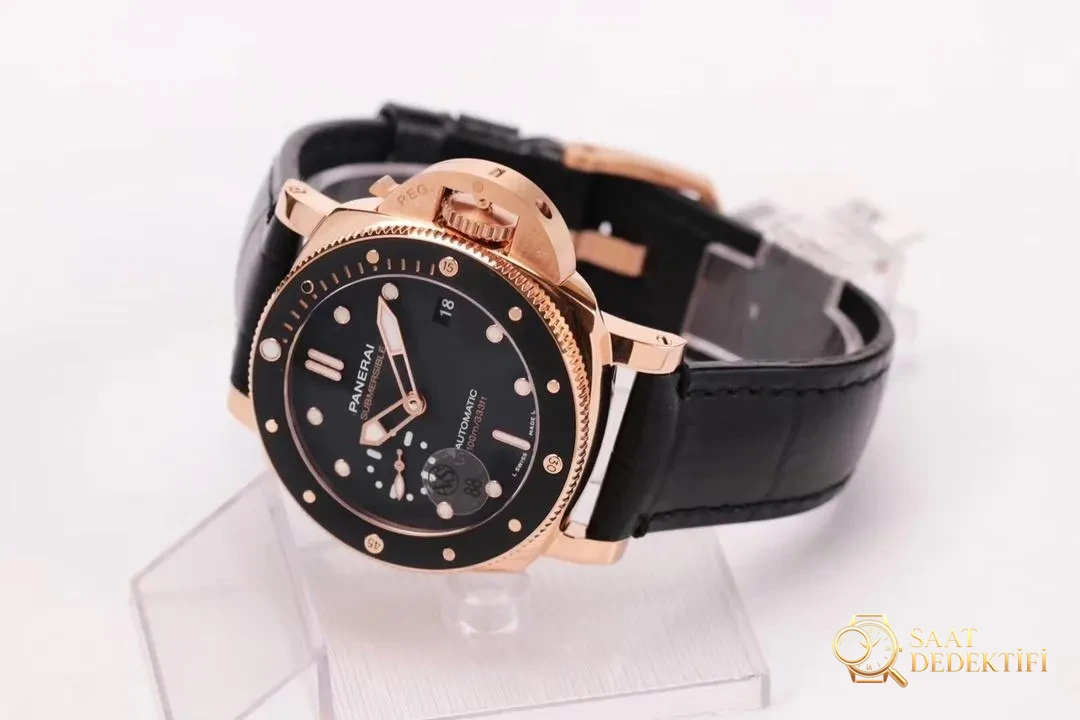 VS Factory Panerai 974 Rose Altın Kol Saati - Bilezik, Toka ve Klips Mekanizması