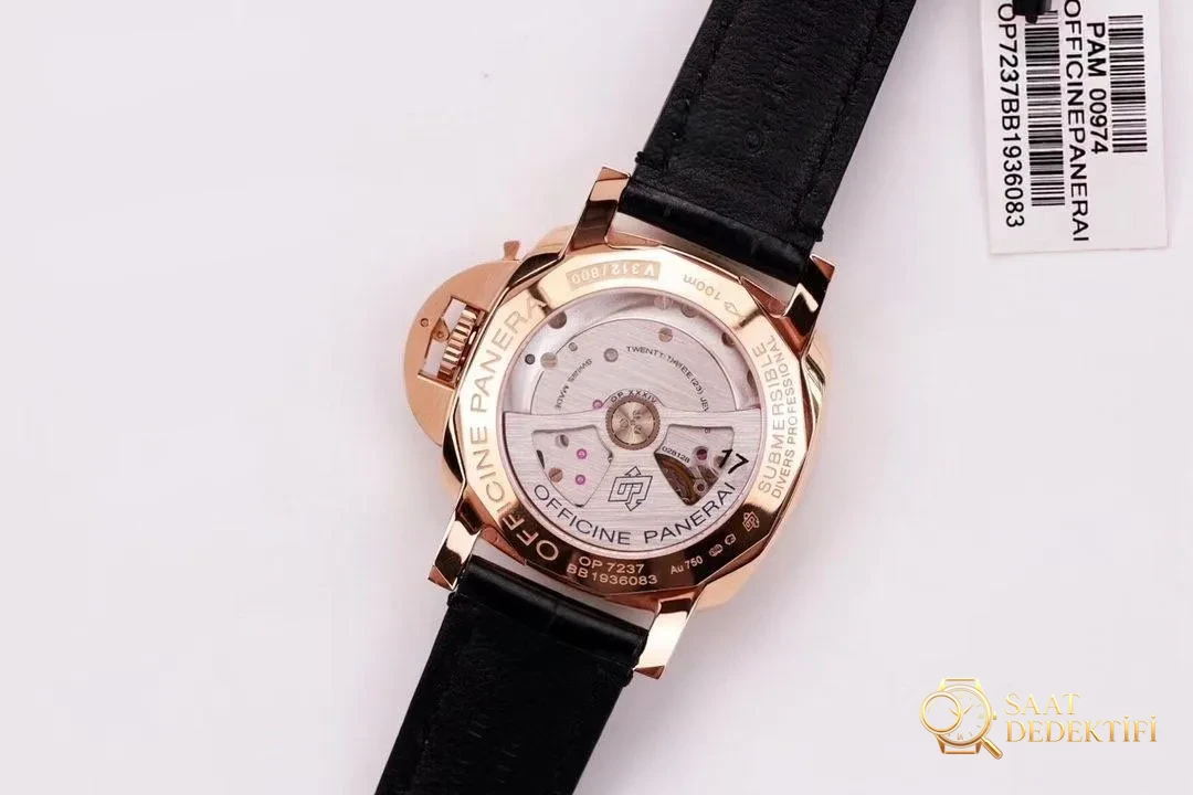 VS Factory Panerai 974 Rose Altın Kol Saati - Bilekte Duruş ve Kasa Orantısı