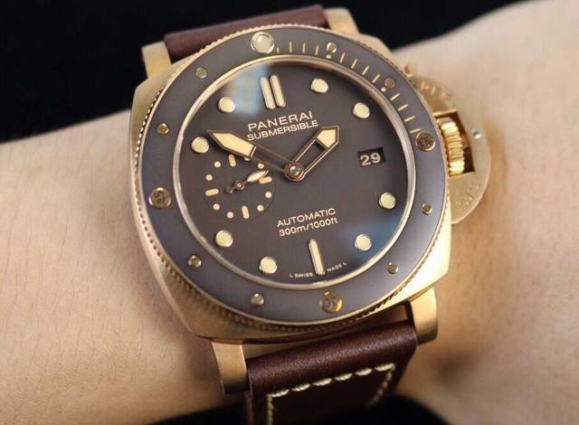 VS Factory Panerai bronz PAM968 kol saati: erkeklere özgü bir karizmanın incelemesi — 1. fotoğraf