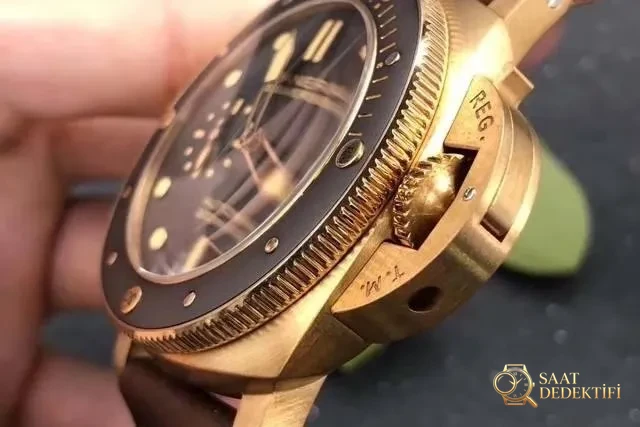 VS Factory Panerai bronz PAM968 kol saati: erkeklere özgü bir karizmanın incelemesi - Makro Kadran ve İndeks İşçiliği
