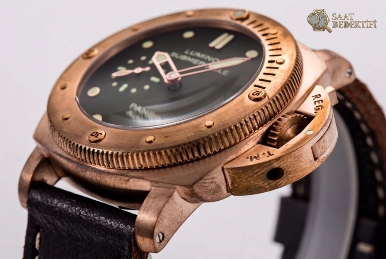 VS Factory Panerai Luminor Submersible Bronzo PAM 382 Söküm ve Parça İncelemesi - Makro Laboratuvar ve Detay İncelemesi