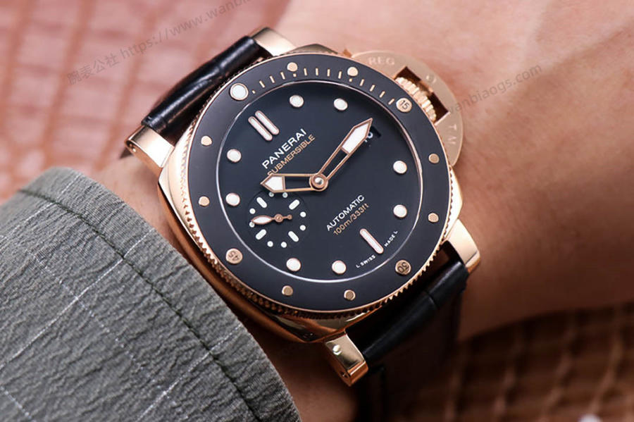 VS Factory Panerai kırmızı altın PAM974 replika saat incelemesi — 1. fotoğraf