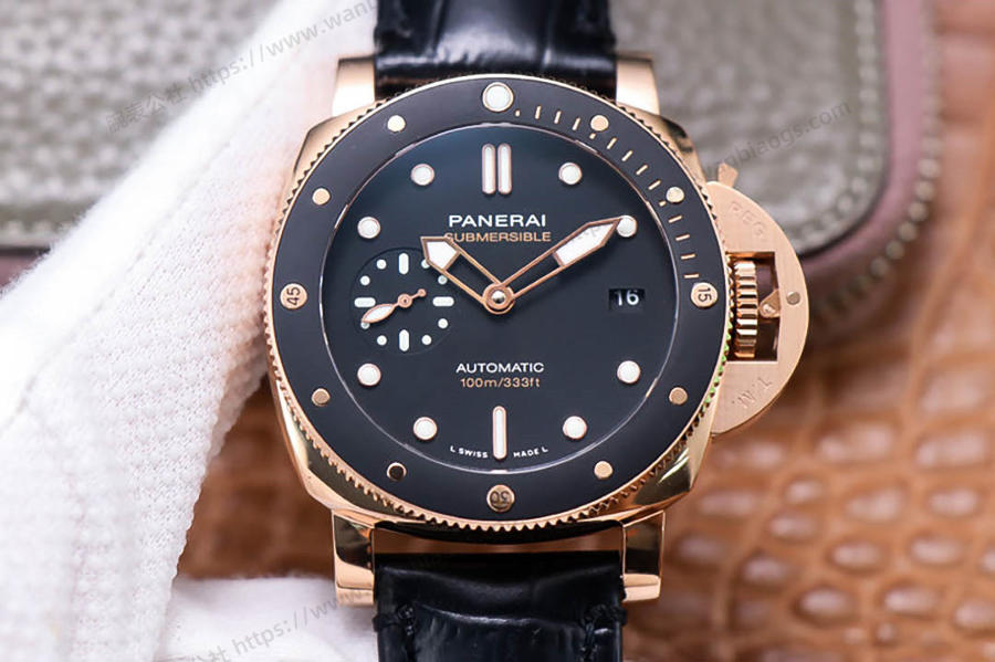 VS Factory Panerai kırmızı altın PAM974 replika saat incelemesi — 2. fotoğraf