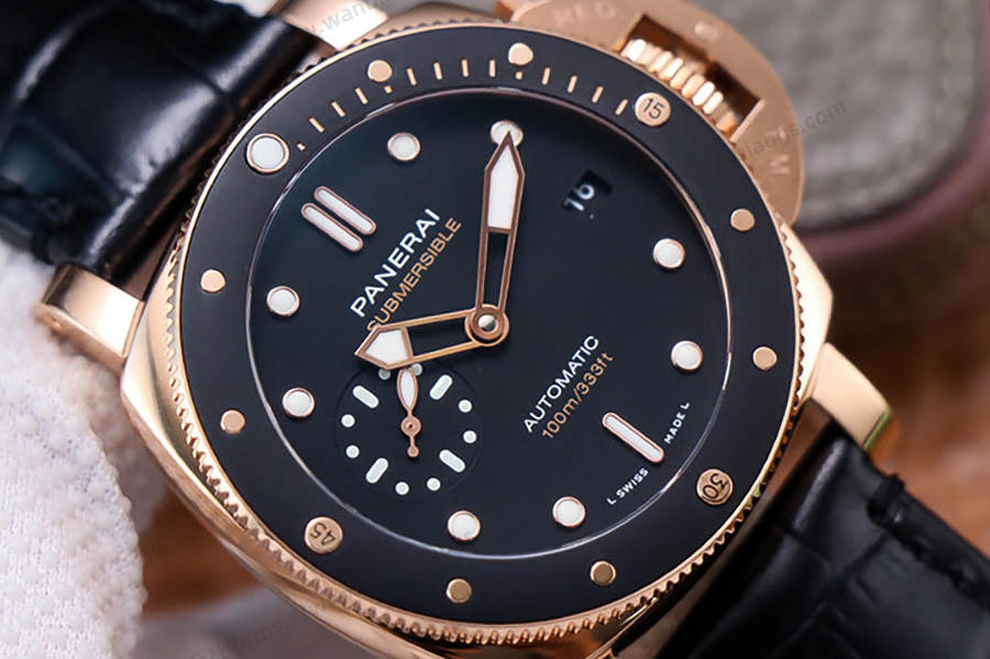 VS Factory Panerai kırmızı altın PAM974 replika saat incelemesi — 3. fotoğraf