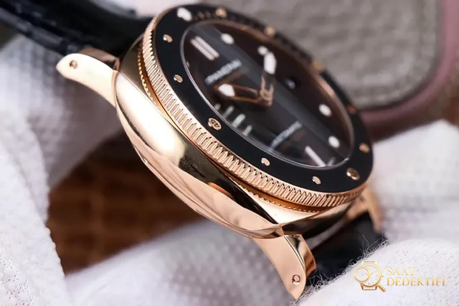 VS Factory Panerai kırmızı altın PAM974 replika saat incelemesi - Bilezik, Toka ve Klips Mekanizması