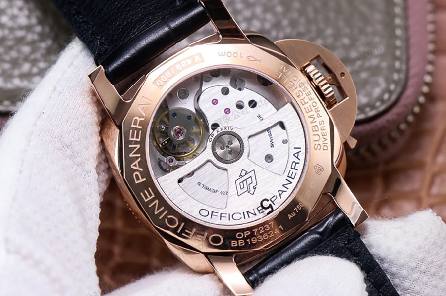 VS Factory Panerai kırmızı altın PAM974 replika saat incelemesi — 8. fotoğraf