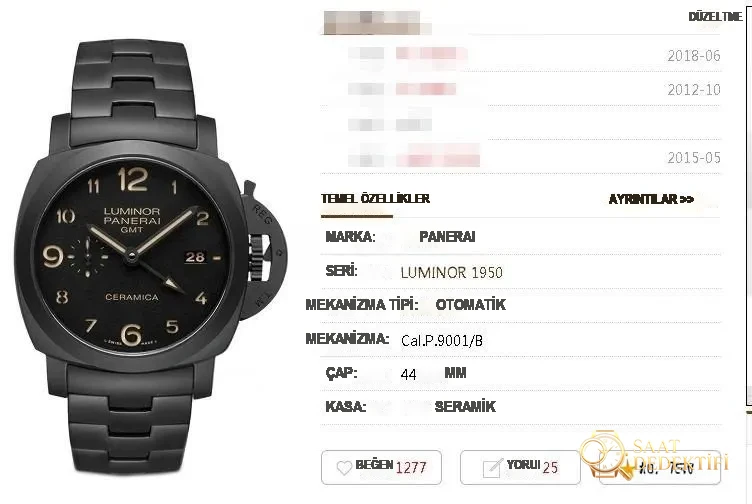 Panerai Luminor 1950 VS Factory İncelemesi - Ön Görünüm ve Kasa Tasarımı