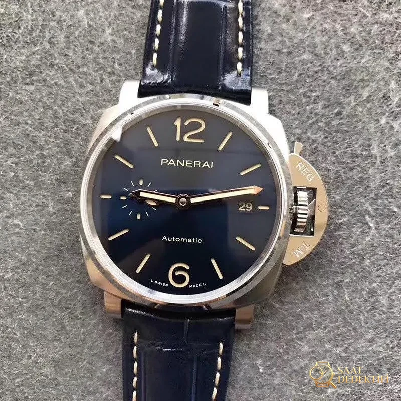 VS Factory Panerai LUMINOR DUE Serisi PAM00927 Saat İncelemesi - Kasa Profili ve Kurma Kolu İncelemesi