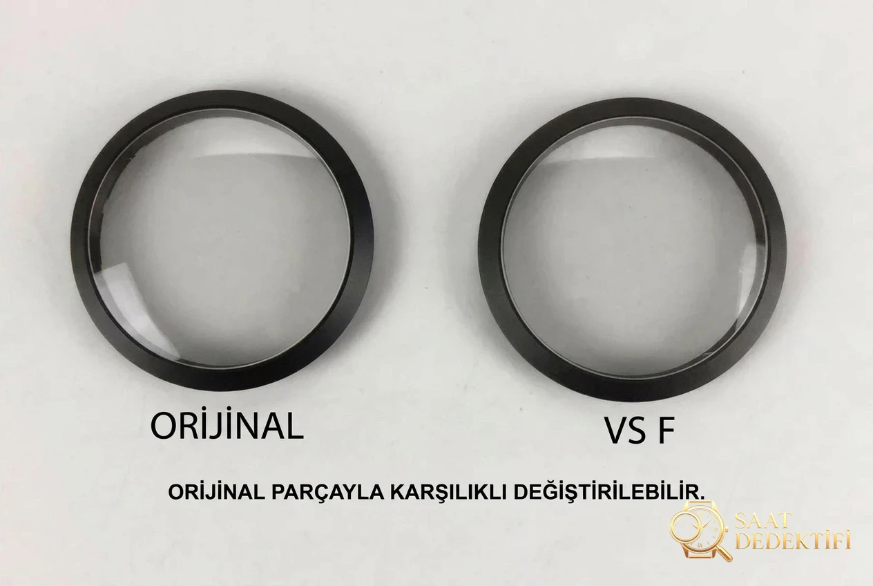 VS Factory Panerai orijinal karşılaştırması - PAM00441 - Yan Profil ve Kordon Bağlantısı