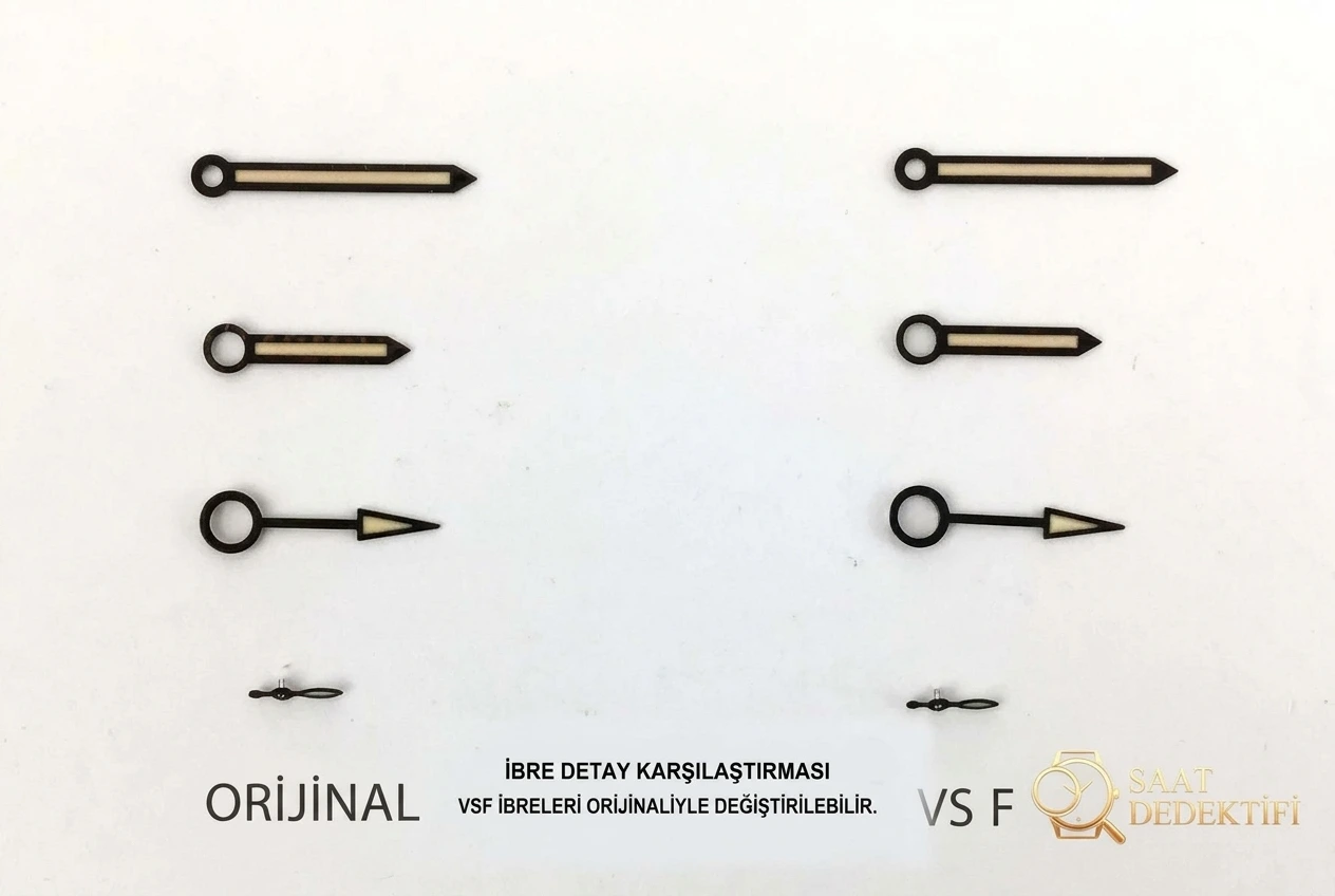 VS Factory Panerai orijinal karşılaştırması - PAM00441 - Kasa Çeliği ve Polisaj Kalitesi