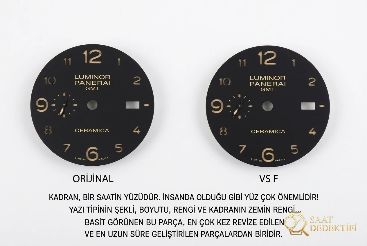 VS Factory Panerai orijinal karşılaştırması - PAM00441 - Tepe Koruması ve Ayar Fonksiyonu