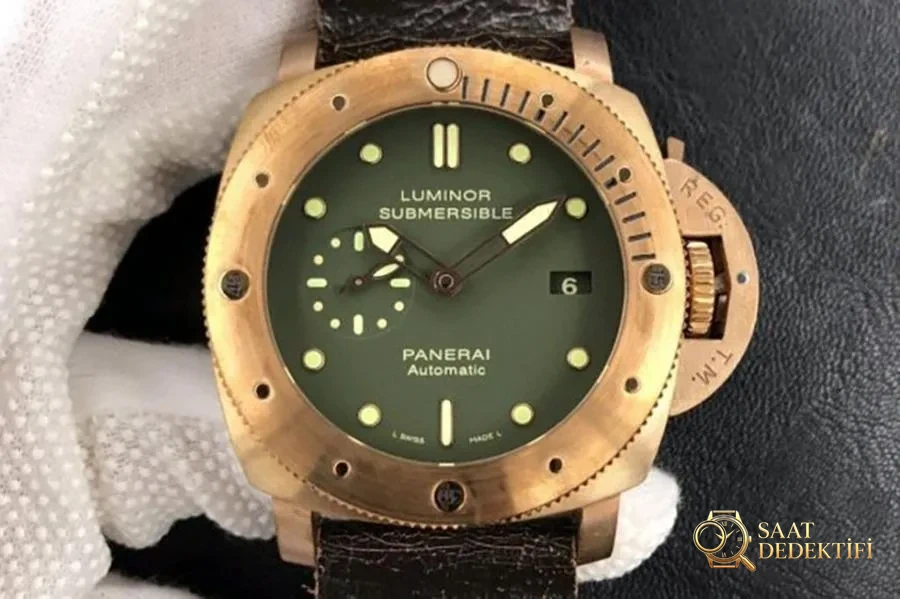 VS Factory Panerai PAM00382 bronz malzemeli saat incelemesi - Bilezik, Toka ve Klips Mekanizması