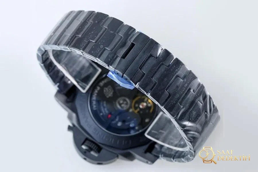 VS Factory Panerai PAM00438 V4 yükseltilmiş sürüm seramik saat incelemesi - Yan Profil ve Kordon Bağlantısı