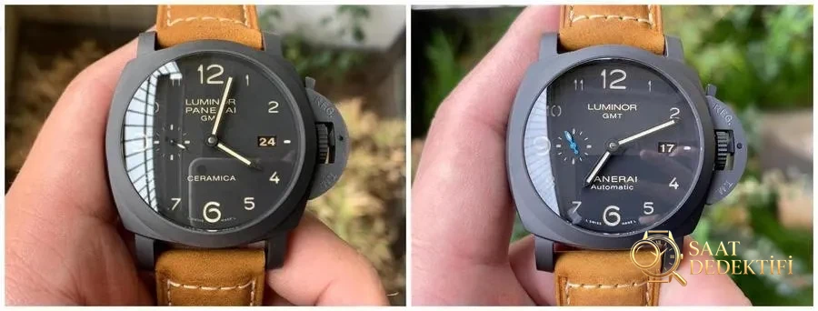 VS Factory Panerai PAM00441 ile PAM01441 arasındaki farklar neler? - Kadran Detayı ve Bezel İşçiliği