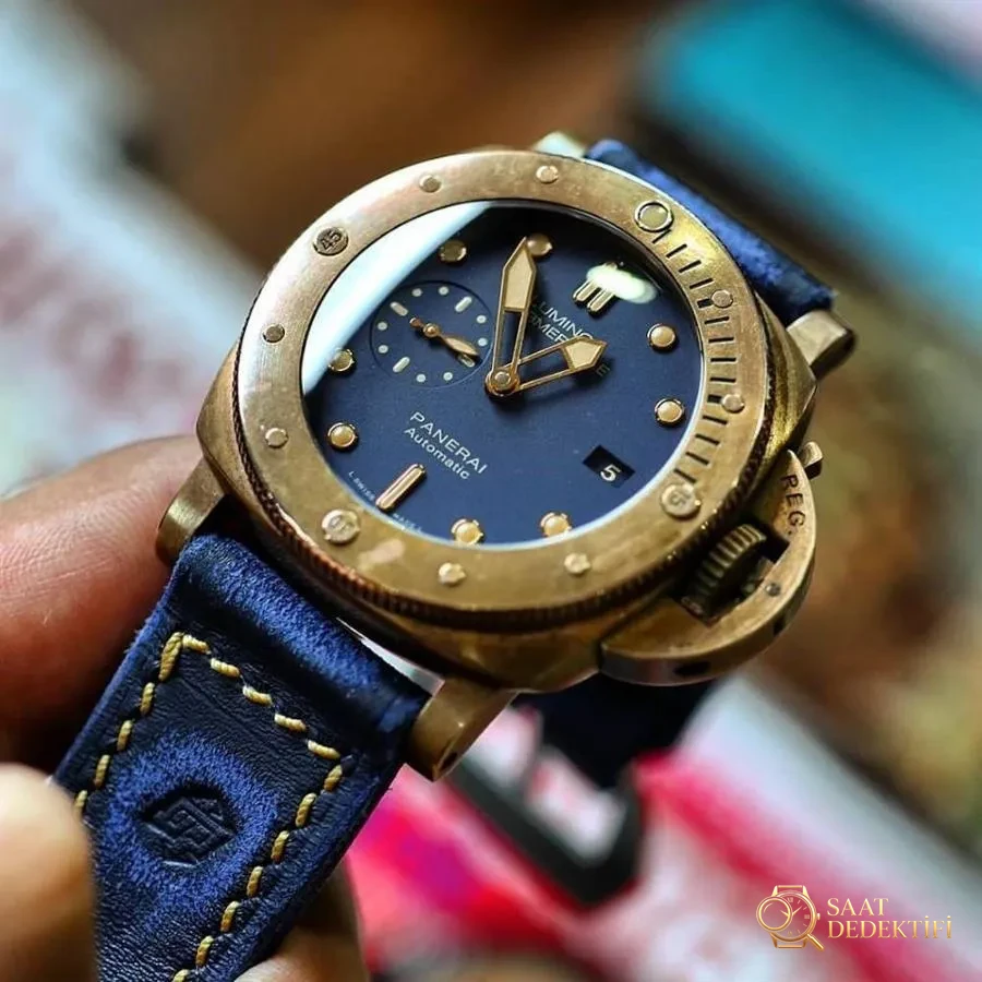 VS Factory Panerai PAM00671 «Bronz Retro» Saat İncelemesi - Bilezik, Toka ve Klips Mekanizması