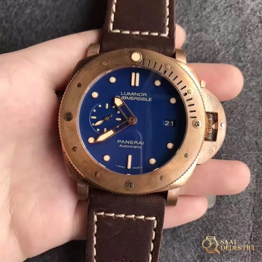 VS Factory Panerai PAM00671 «Bronz Retro» Saat İncelemesi - Bilekte Duruş ve Kasa Orantısı