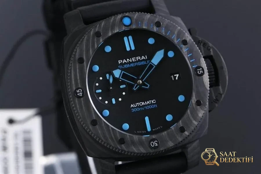 VS Factory Panerai PAM00960 Karbon Fiber Saat İncelemesi - Kadran Detayı ve Bezel İşçiliği