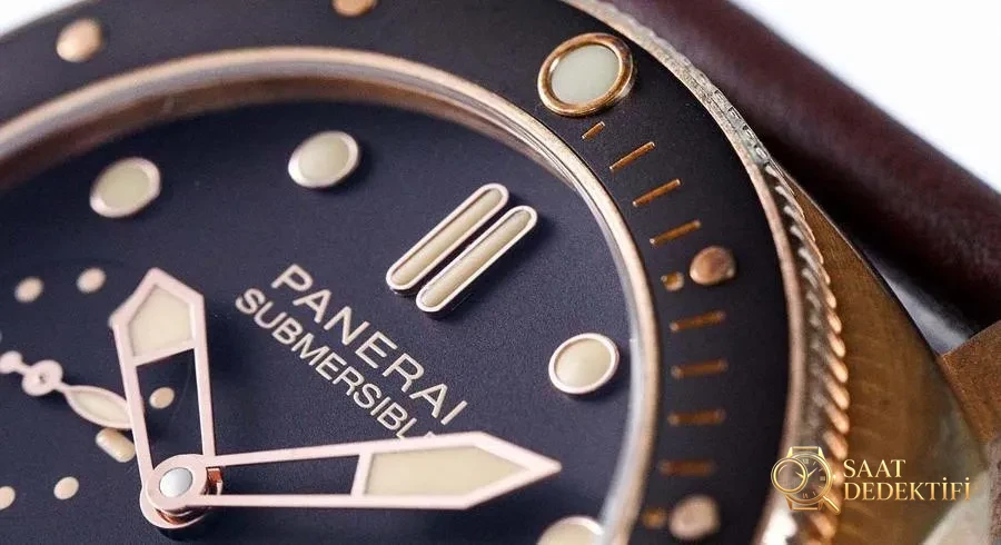 VS Factory Panerai PAM00968 Bronz Kasa Saat İncelemesi - Arka Kapak ve Mekanizma Detayı